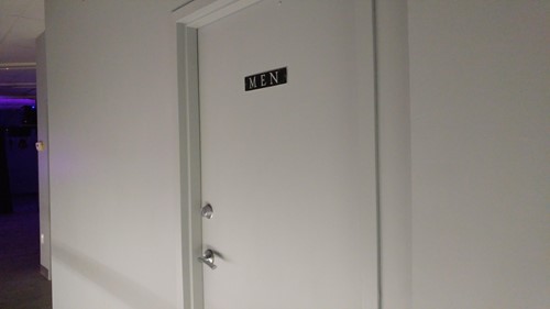 The "men" room...that isn't just for men!